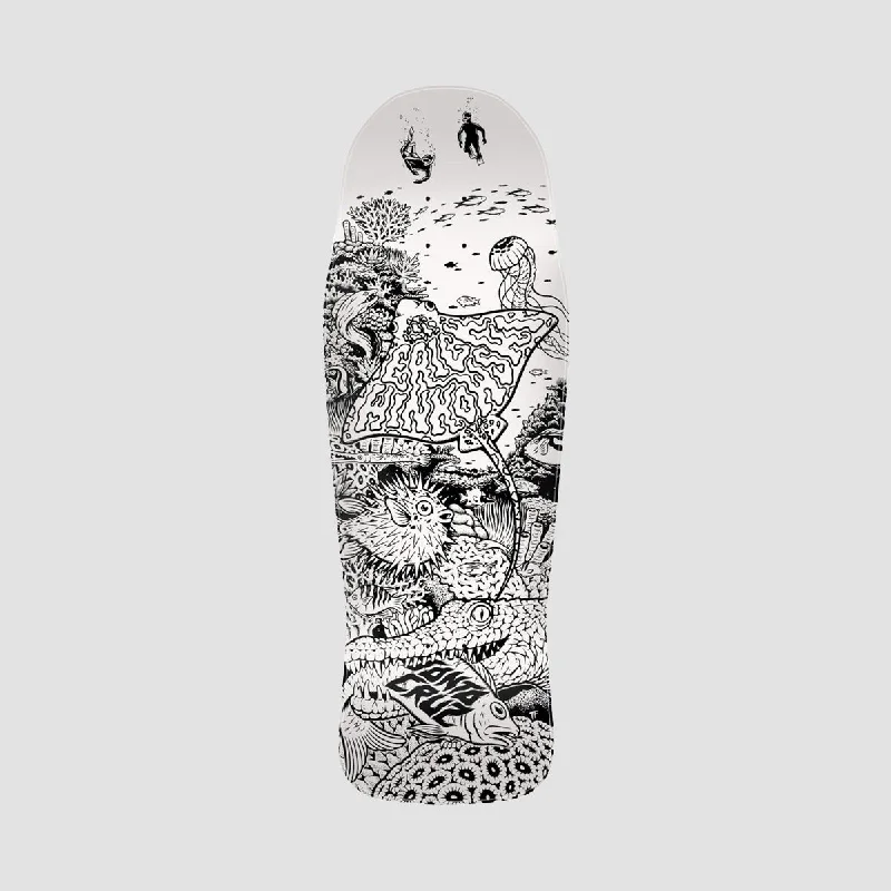 Skateboard Deck with Smooth Finish Stain-Santa Cruz Winkowski Aquatic My Colourway Skateboard Deck - 10.34"