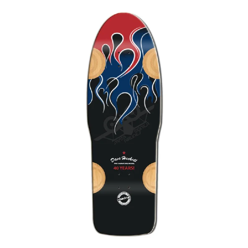 Skateboard Deck with Colorful Stain-Santa Monica Airlines Dave Hackett 10.8" Skateboard Deck