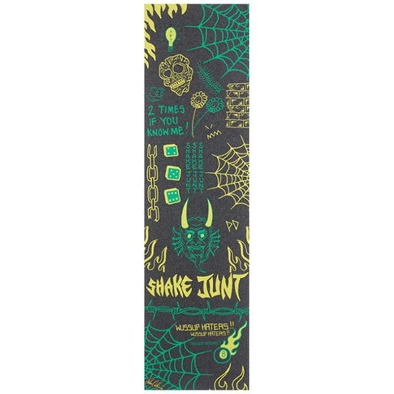 Skateboard Grip Tape with High-Quality Finish-Shake Junt 9" x 33" Pedro Delfino Grip Tape