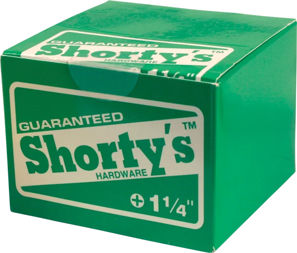 Skateboard Hardware with High-End Construction-Shorty's 1-1/4" 10/Box Phillips Hardware