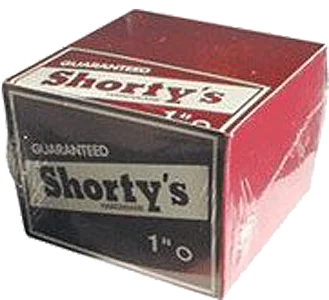 Skateboard Hardware for Optimal Deck Control-Shorty's 1" [Allen] Hardware 10/Box Hardware