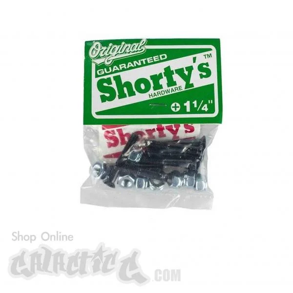 Skateboard Hardware for Secure Deck Attachment-Shorty's Phillips Hardware 1 1/4"