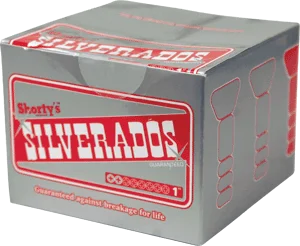 Skateboard Hardware with Customizable Hardware Packs-Shortys Silverados 1" Phillips 10/Box Hardware