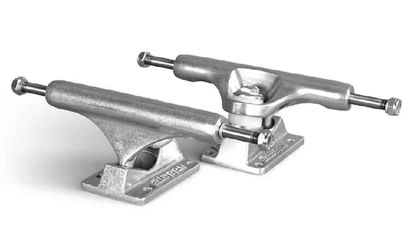 Skateboard Trucks for Street and Ramp Skating-Slappy ST1 Hollow Inverted Skateboard Trucks Polished - 10.00