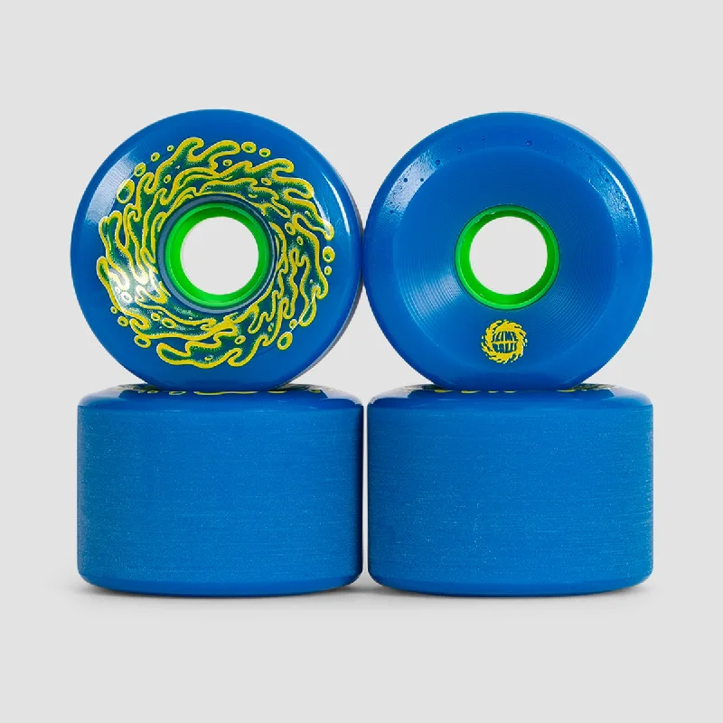 Skateboard Wheels for Technical Skating-Slime Balls OG Slime 78a Skateboard Wheels Blue/Green 66mm