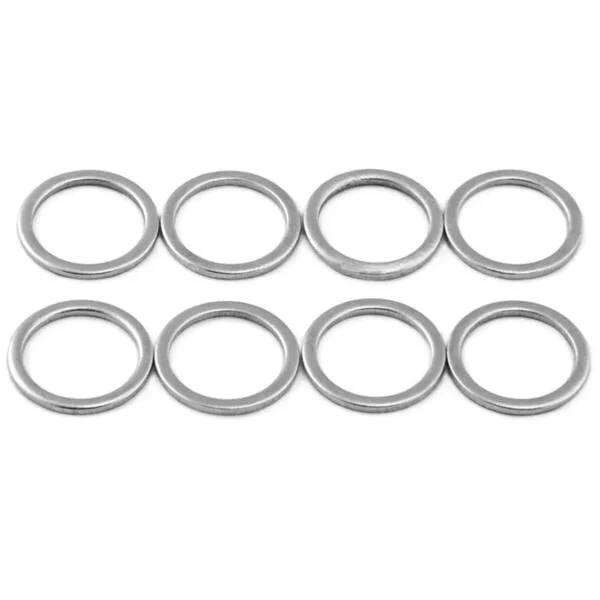 Skateboard Hardware for Smooth Performance-Speed Rings | Set of 8