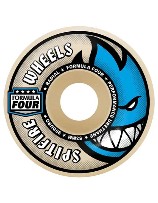 Skateboard Wheels for All-Weather Use-Spitfire F4 Radial Wheels | 99D/56mm