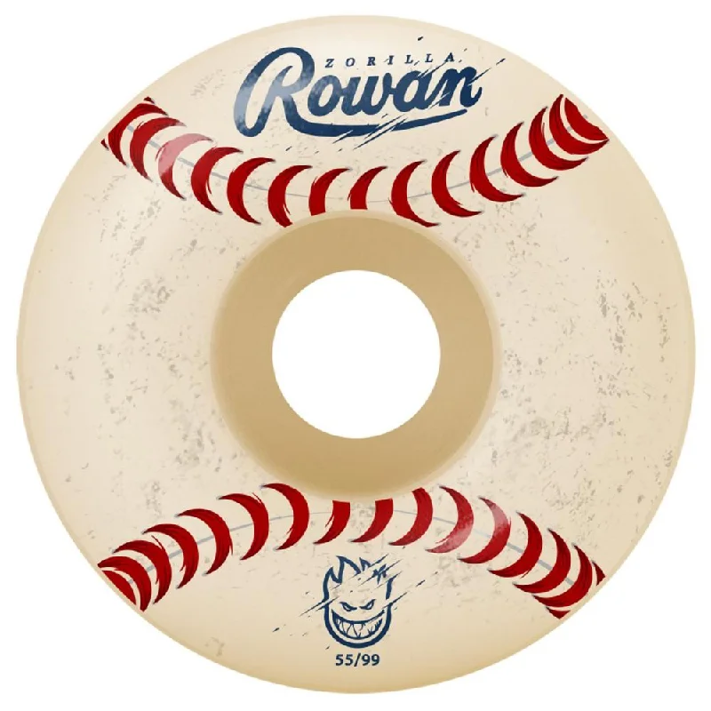 Skateboard Wheels for Transition-Spitfire Formula Four Skateboard Wheels 99 Rowan Spitball Radial FL - White