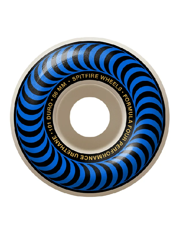 High-Durometer Skateboard Wheels-Spitfire F4 Wheels Classic Swirl | 101D/56mm