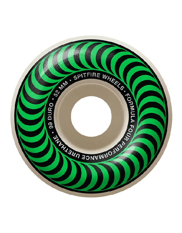 Colorful Skateboard Wheels-Spitfire F4 Wheels Classic Swirl | 99D/52mm