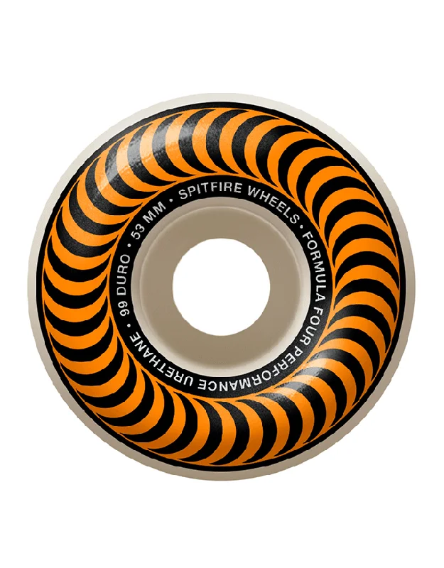 Skateboard Wheels with Urethane Formula-Spitfire F4 Wheels Classic Swirl | 99D/53mm