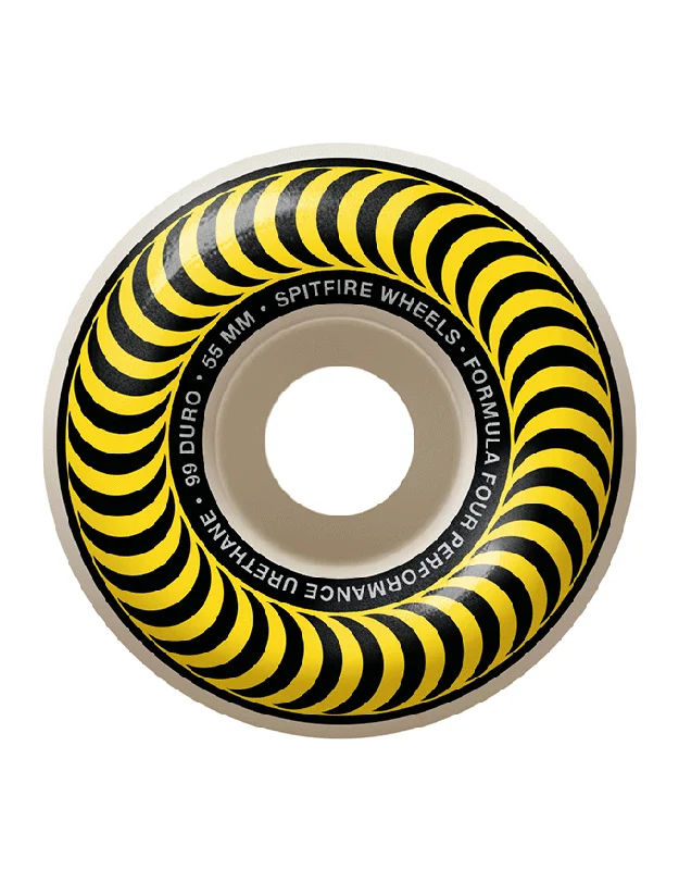 Skateboard Wheels for Smooth Rolling-Spitfire F4 Wheels Classic Swirl | 99D/55mm