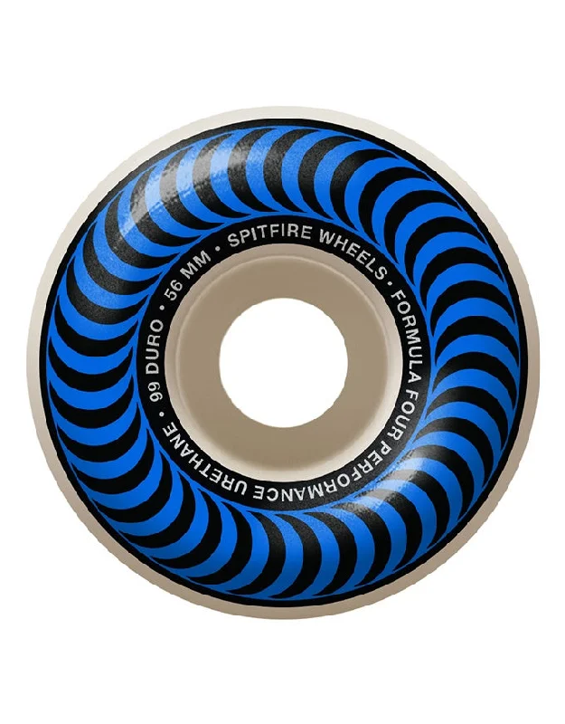 Skateboard Wheels for Fast Rolling-Spitfire F4 Wheels Classic Swirl | 99D/56mm