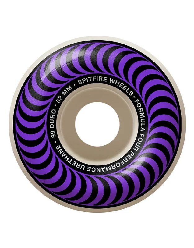 Skateboard Wheels with Smooth Grip-Spitfire Classic Wheels | 99D/58mm