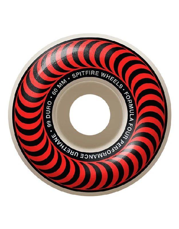 Skateboard Wheels for Downhill Riding-Spitfire F4 Wheels Classic Swirl | 99D/60mm