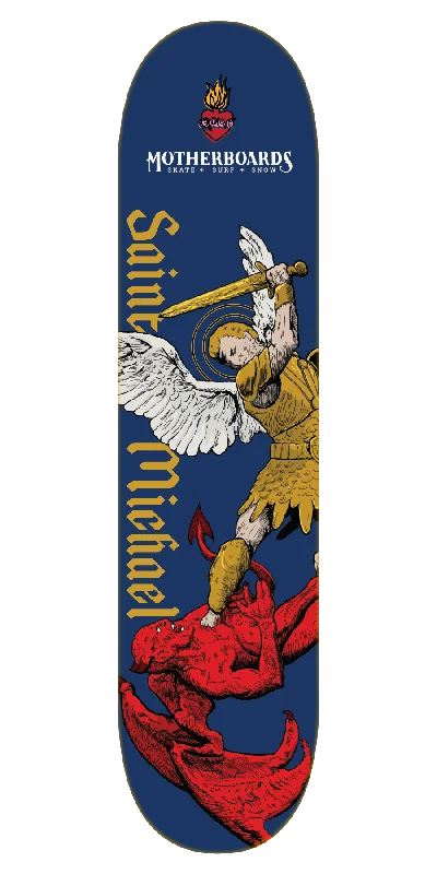 Skateboard Deck for Transition and Park-NEW St. Michael Ver. 2 Skateboard Deck, 8.0 Steep