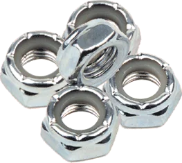 Skateboard Hardware with Precision Bolts and Nuts-Standard King Pin Nut (3/8-24)