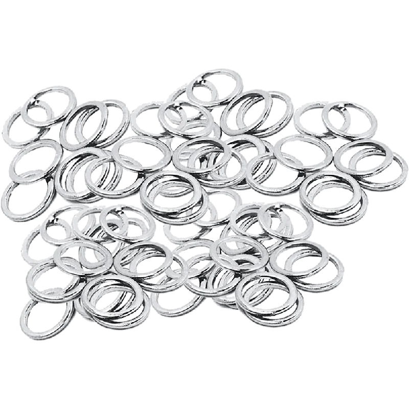 Skateboard Hardware for Long-Lasting Performance-Standard Speed Washers 100/Pack Silver