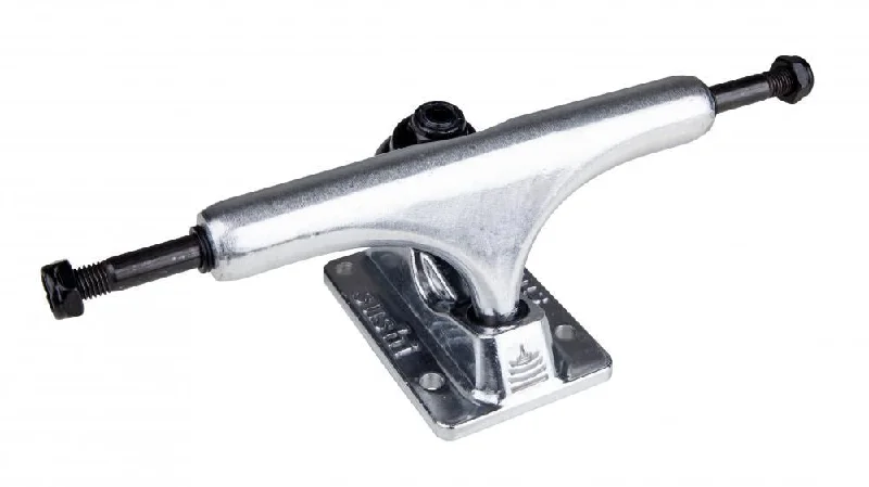 Skateboard Trucks with Heavy-Duty Kingpins-Sushi Hollow Kingpin Polished Skateboard Trucks - 5.0"