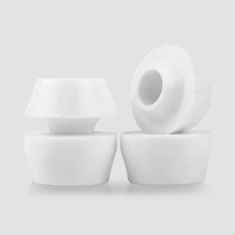 Skateboard Hardware for Pro-Level Landings-Tensor Interlock 90a Bushings White