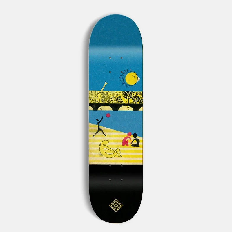 Skateboard Deck for Downhill Riding-The National Skateboard Co. - 8.1" Midday Skateboard Deck (High Concave)