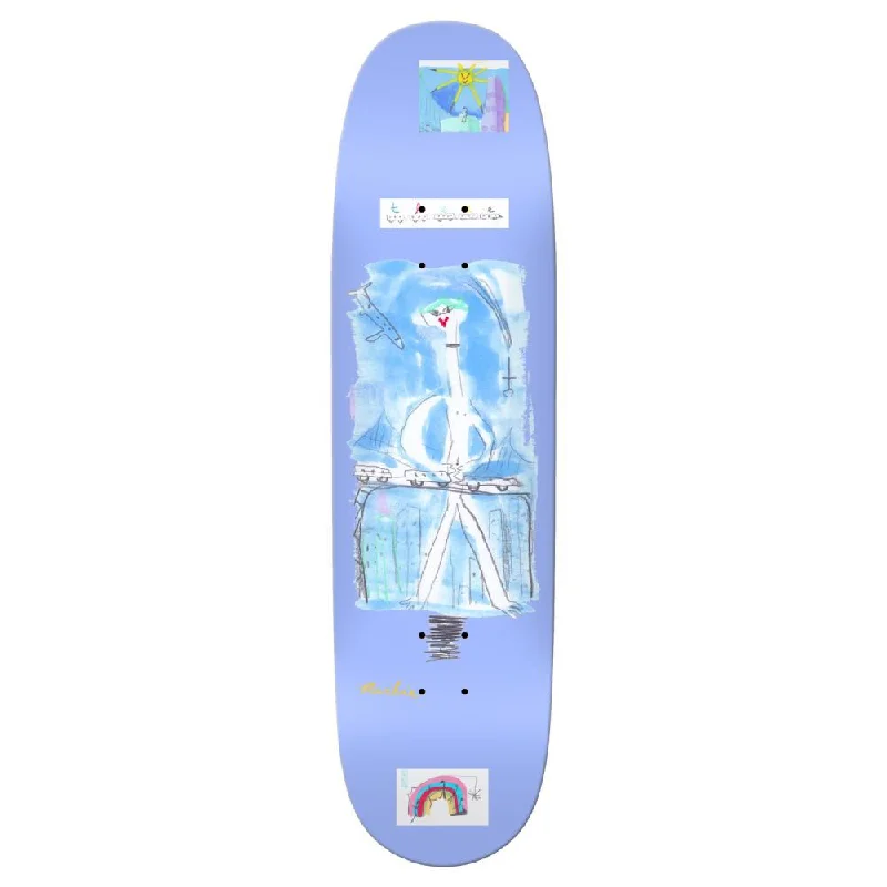 Skateboard Deck for Free Riding and Tricks-There Deck Nadair Marbie Big Girl Skateboard Deck - 8.25"