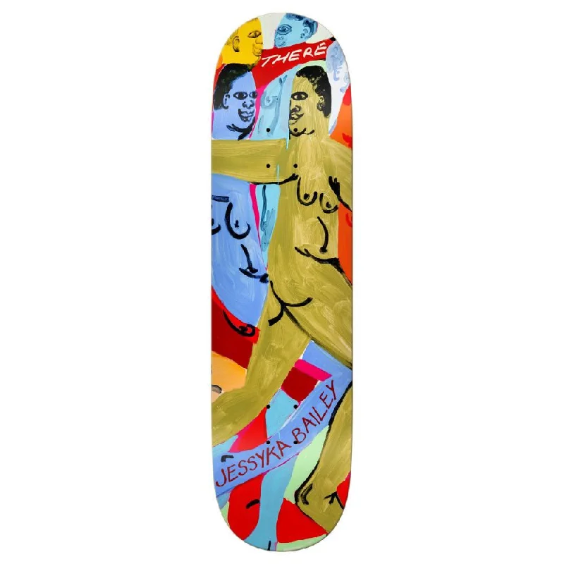 Skateboard Deck for Tight Turns-There Jessyka In Ur Face Skateboard Deck - 8.25"