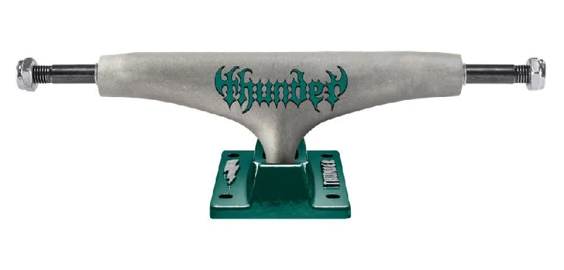 Skateboard Trucks for Pro Skaters Looking for Precision-Thunder 148 Skateboard Trucks Catalyst Team Edit Raw / Teal - 148