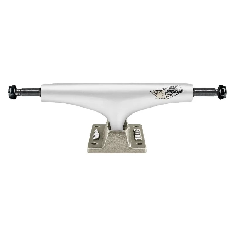 Skateboard Trucks for Reliable Skating Performance-Thunder 149 Skateboard Trucks Jake Anderson Airstrike Pro White / Champagne - 149