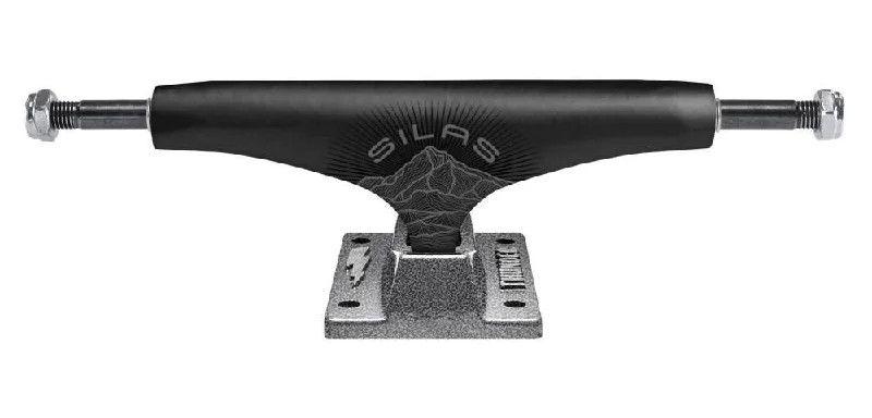 Skateboard Trucks with Adjustable Bushing Setup-Thunder 149 Skateboard Trucks Silas Rise Pro Edition Black / Silver - 149