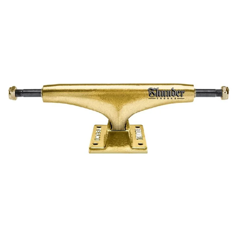 Skateboard Trucks with Precision Fit Components-Thunder Skateboard Trucks TM-HL Glided Gold - 148