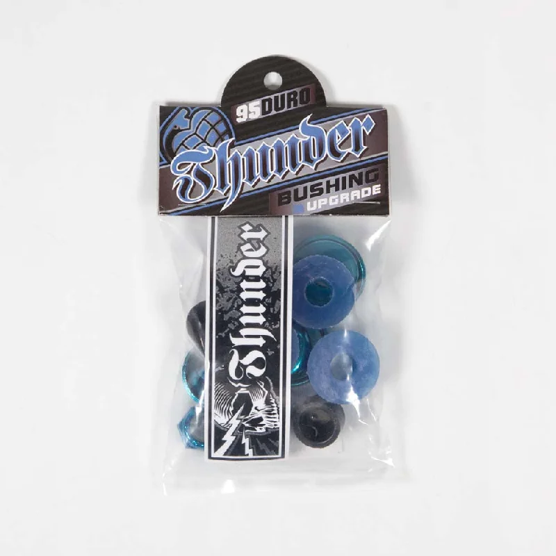 Skateboard Hardware for Enhanced Riding Performance-Thunder Trucks - Thunder Rebuild Kit 95A - Blue