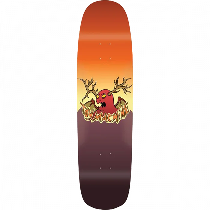 Skateboard Deck with Smooth Finish Stain-Toy Machine Antler Monster 9.0" Skateboard Deck