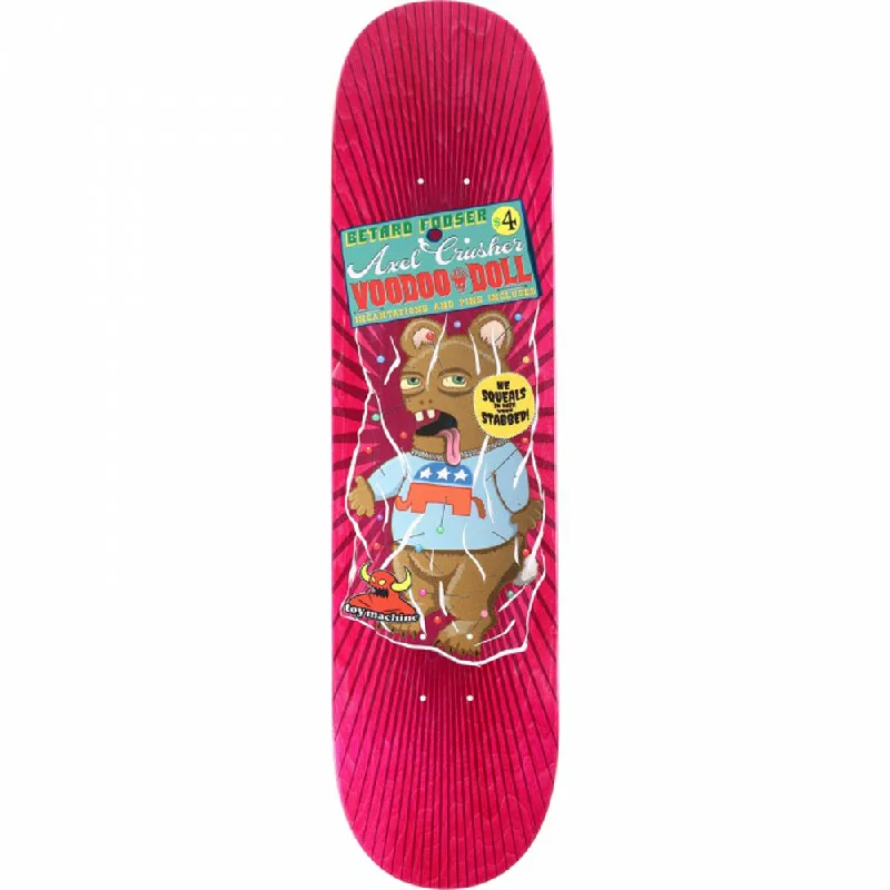 Skateboard Deck for Fast Riding-Toy Machine Cruysberghs Toy Dolls 8.0" Skateboard Deck