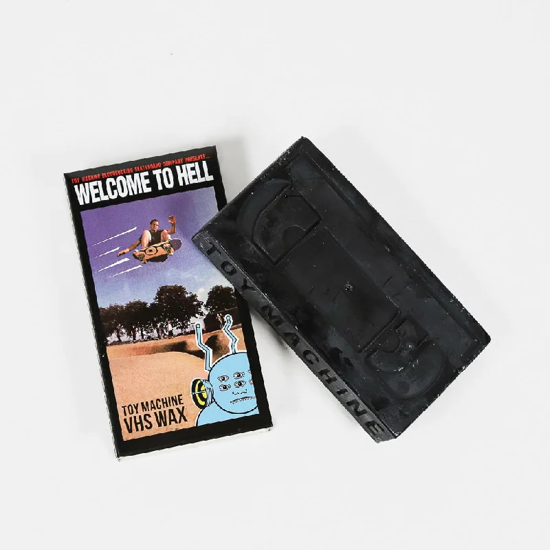 Skateboard Hardware with Customizable Components-Toy Machine - Welcome To Hell VHS Skateboard Wax