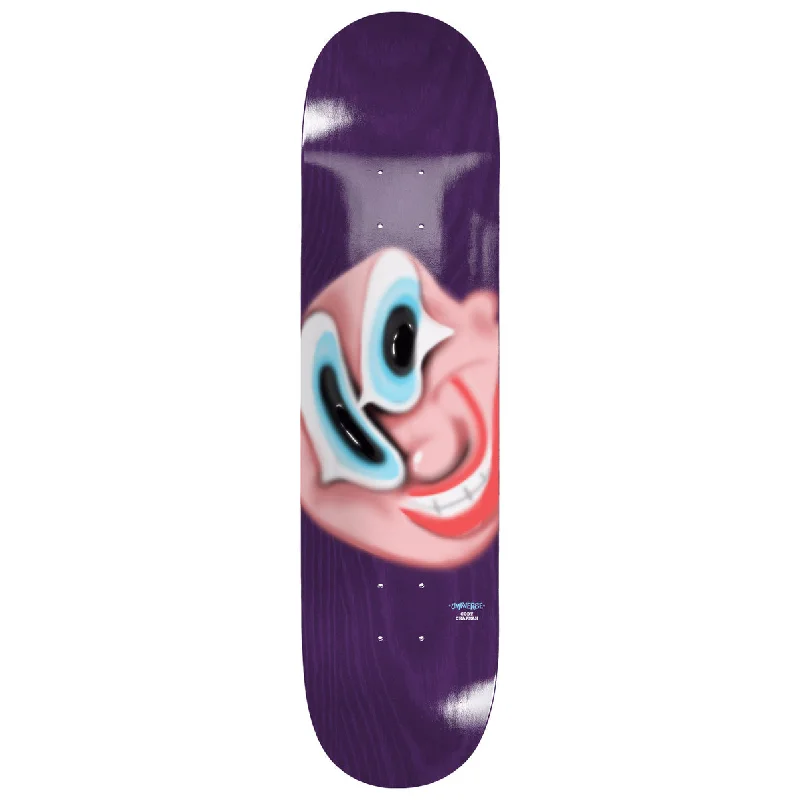 Skateboard Deck with Wide Nose-Umaverse Cody Chapman Smile Skateboard Deck- 8.5"