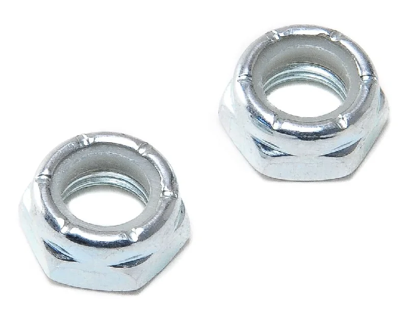 Skateboard Hardware for Reduced Vibration-Universal Kingpin Nuts x 2 (For two trucks)