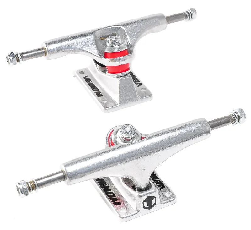 Skateboard Trucks with Secure and Durable Nuts and Bolts-Venom Core Raw Skateboard Trucks - 5.0"