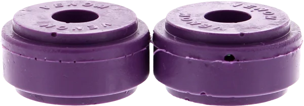 Skateboard Hardware with Rust-Resistant Finish-Venom Eliminator-87a Purple Bushing Set