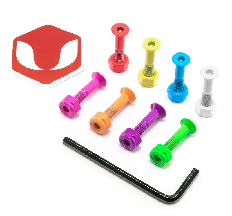 Skateboard Hardware with Versatile Options-Venom Hardware - 1" - Allen - Party