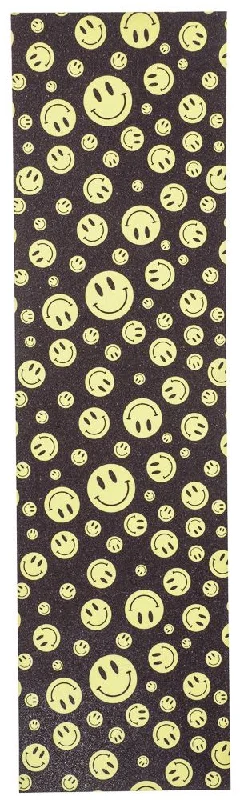 Skateboard Grip Tape with Vibration Dampening-Venom Professional Grade Skateboard Griptape 9" x 33" - Trippy Smiles