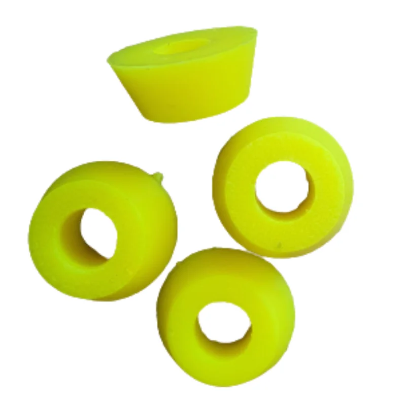 Skateboard Hardware with Lightweight Design-Venom Skate Bushings Street 85a Yellow