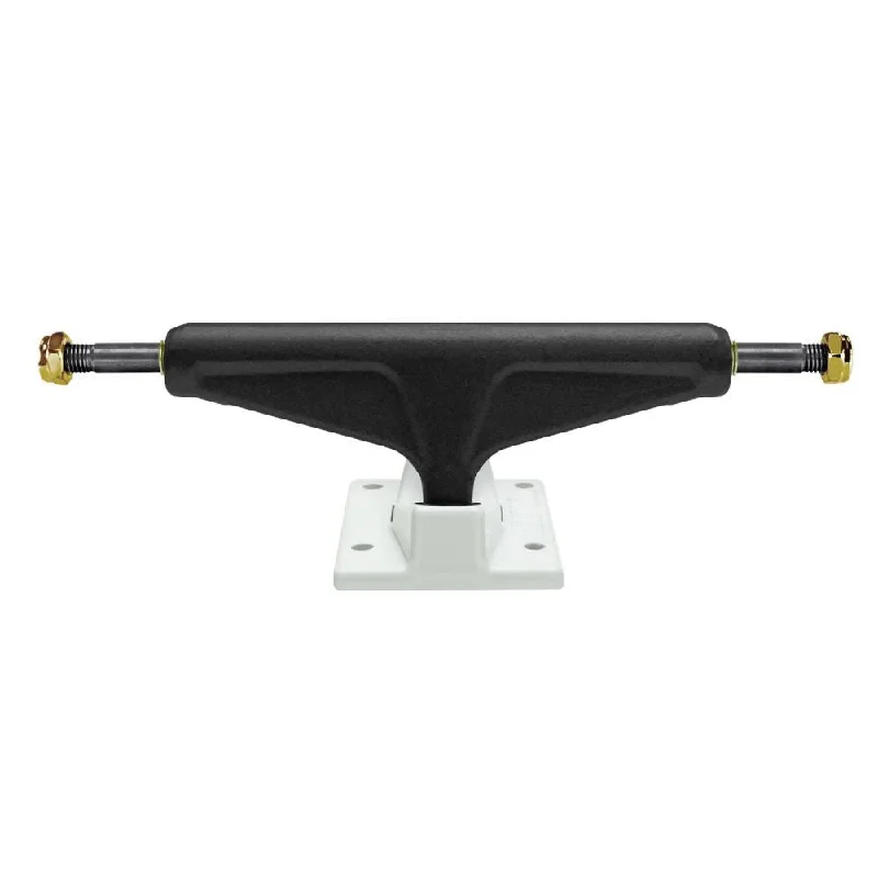 Skateboard Trucks for Reduced Wheelbite-Venture 5.2 Skateboard Trucks Salt & Pepper II Black / White - 5.2"