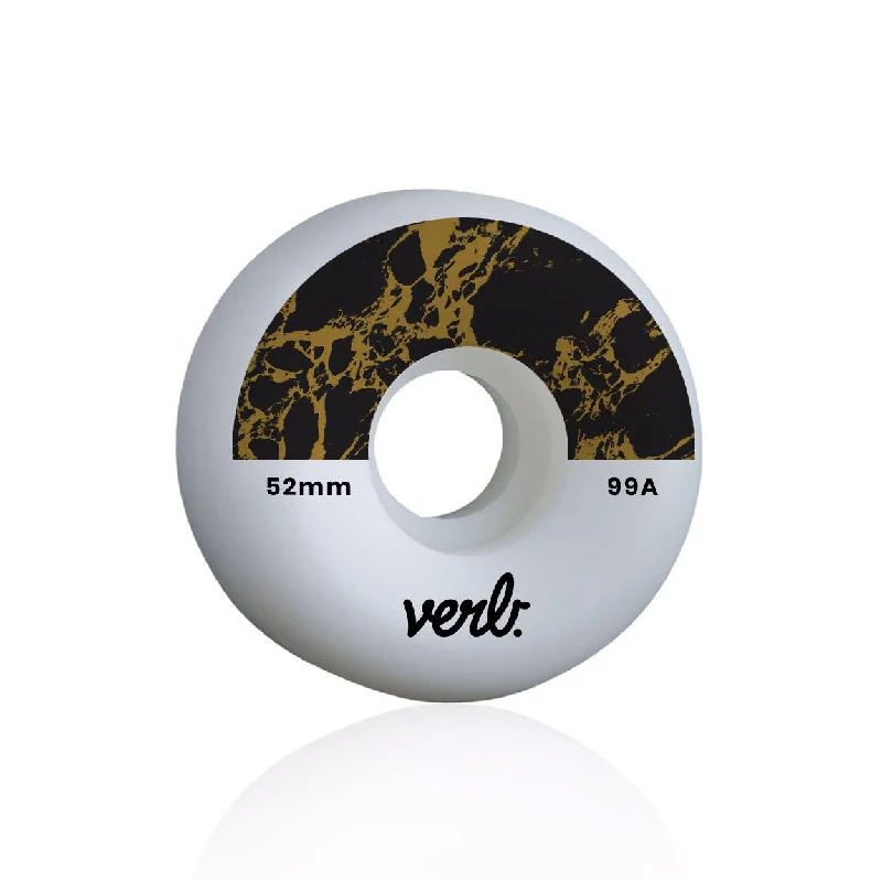 Skateboard Wheels for Competitive Riders-Verb Marble Dip Skateboard Wheels Black