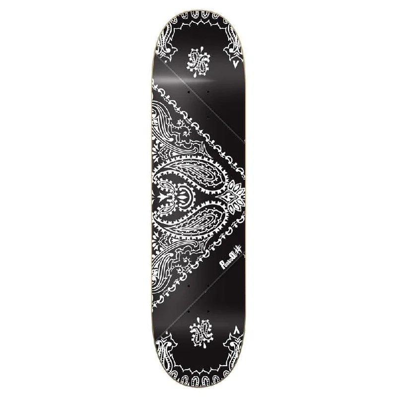 Skateboard Deck for Ramps and Street-Yocaher Graphic Skateboard Deck - Bandana Black