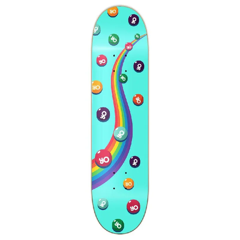 Skateboard Deck with High-strength Ply-Yocaher Graphic Skateboard Deck  - CANDY Series - Sweet