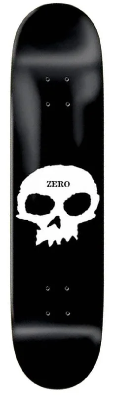 Skateboard Deck for Custom Ride-Zero Skateboards Single Skull Skateboard Deck - 8.375"