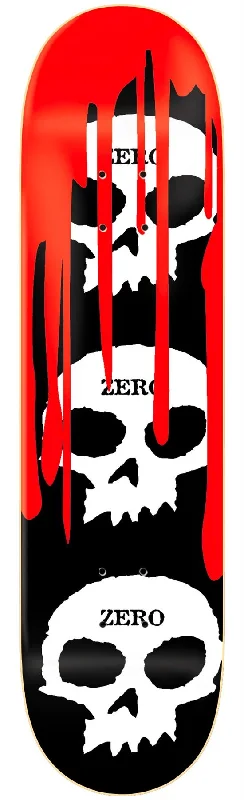 Skateboard Deck for Long Skate Sessions-Zero Skateboards Skull Blood  Skateboard Deck - 8.25"